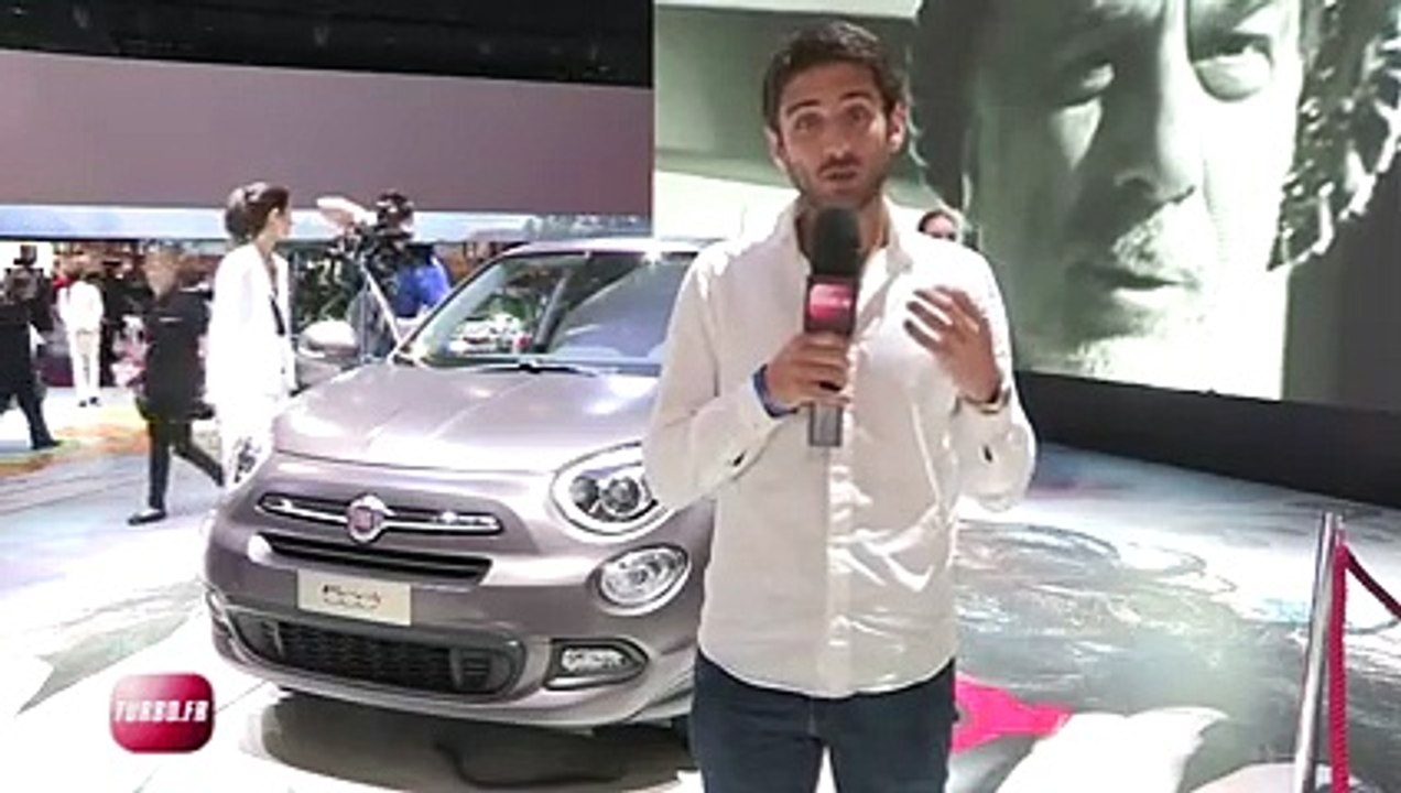 Fiat 500X : Live Mondial Paris 2014