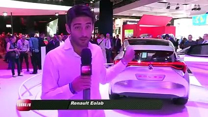 Renault Eolab Concept : Live Mondial Paris 2014
