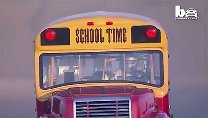 The World's Fastest Jet-Powered Bus