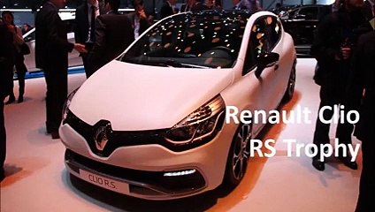 Salon Genève 2015 : la Renault Clio RS Trophy en vidéo