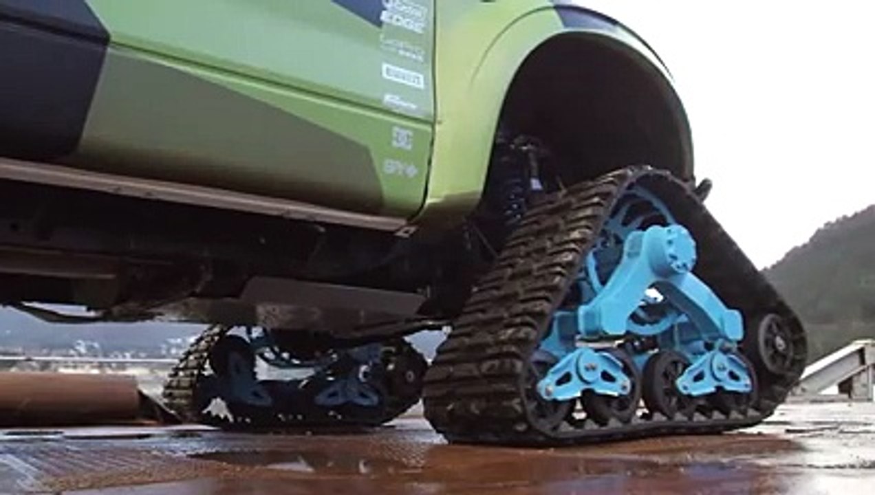 Ken Block affronte la neige avec son Ford F-150...