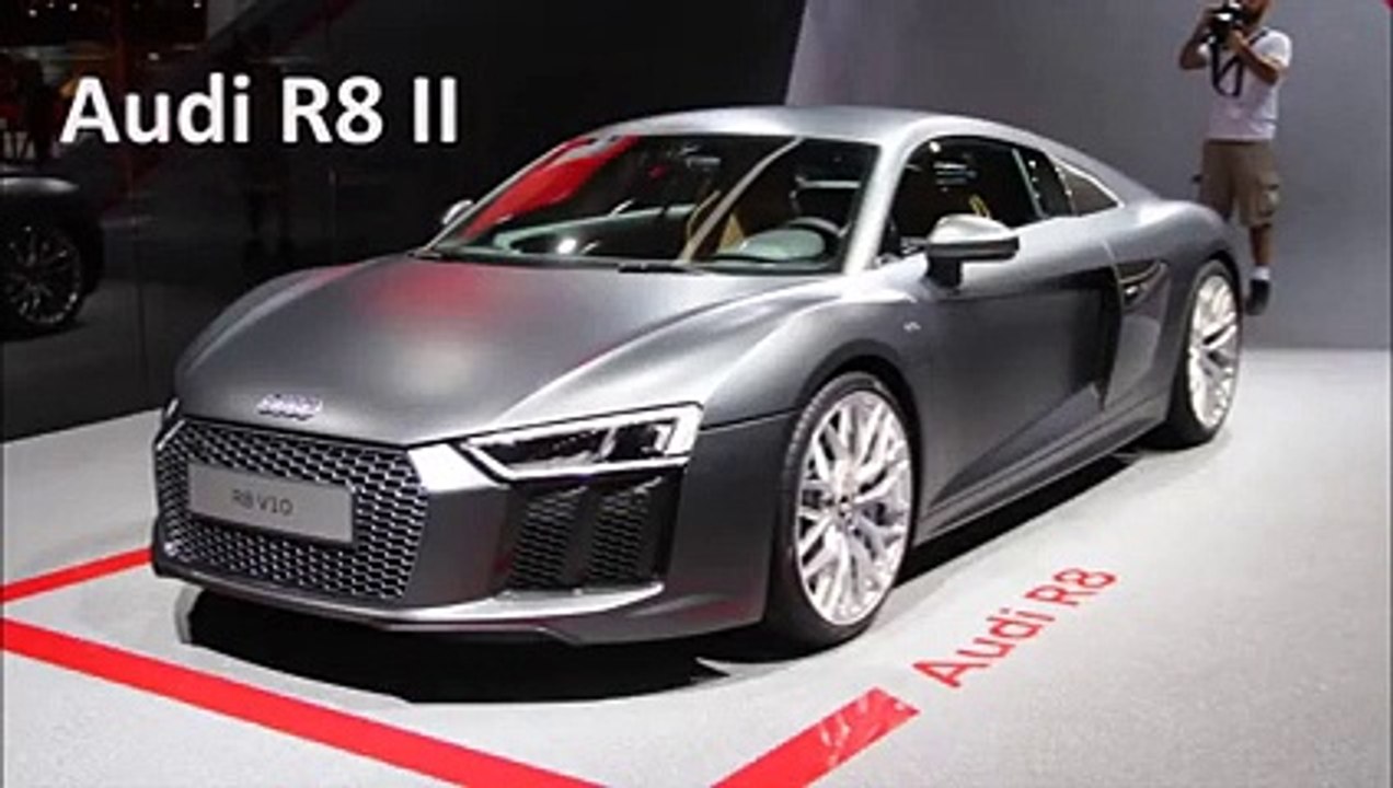 Salon Genève 2015 : l'Audi R8 II en vidéo