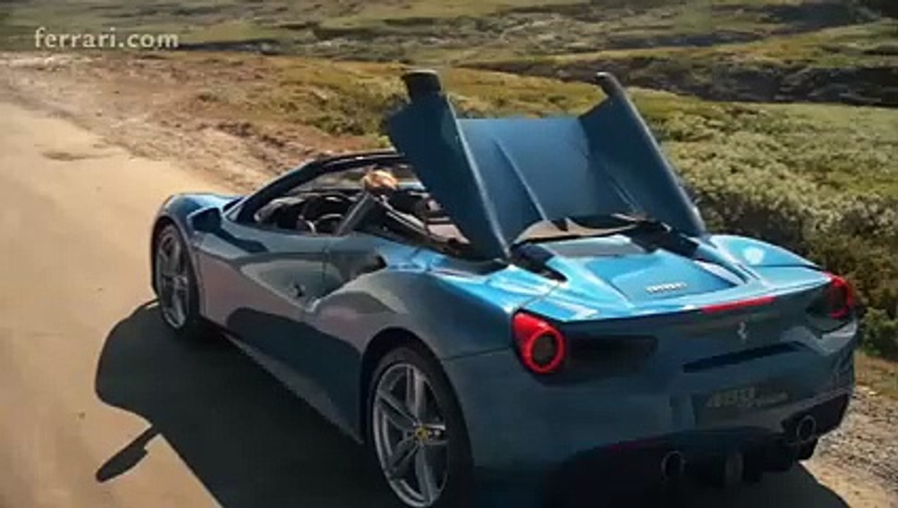 Premiers tours de roues officiels pour la Ferrari 488 Spider