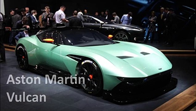 Salon Genève 2015 : l'Aston Martin Vulcan en vidéo