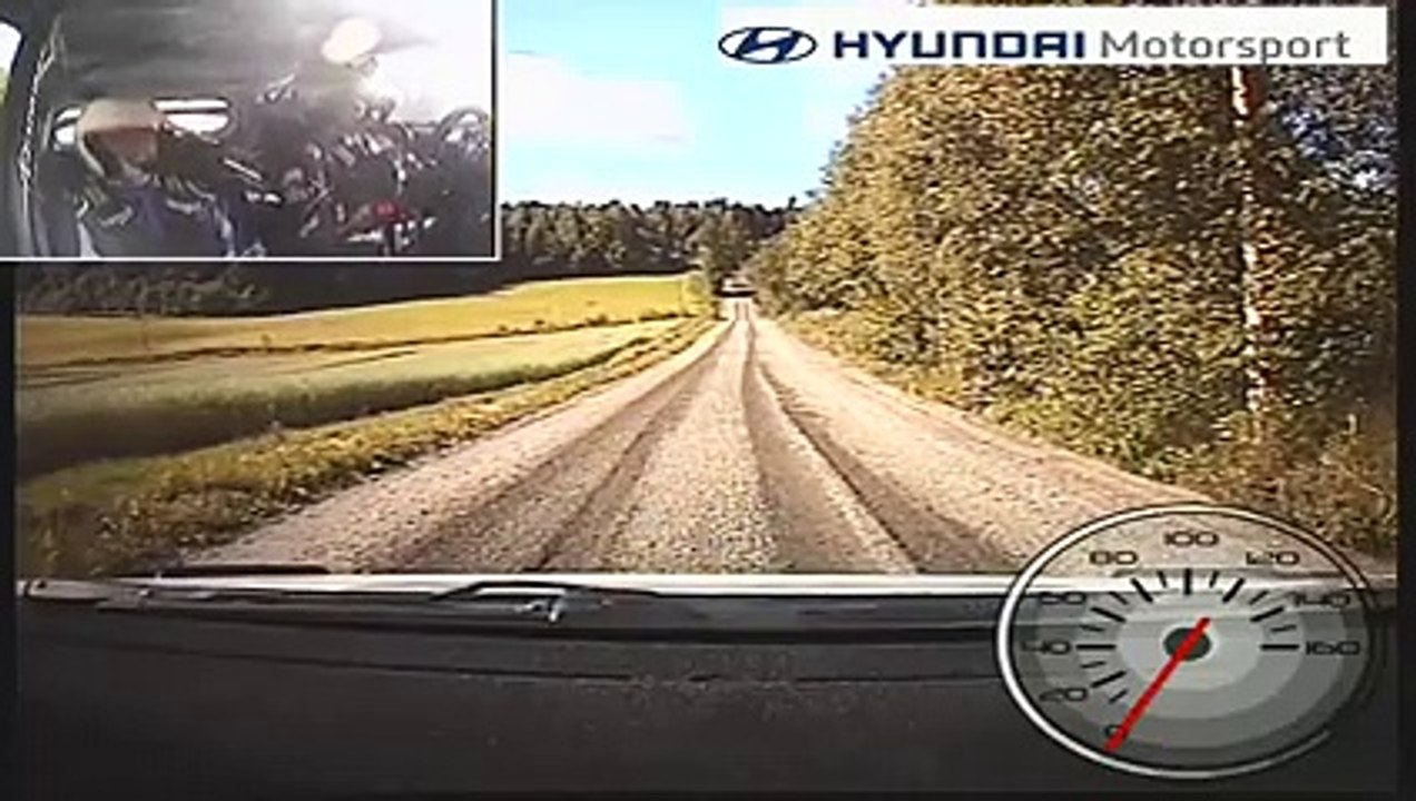 Exclusif : une spéciale du rallye de Finlande à bord de la Hyundai i20 WRC !