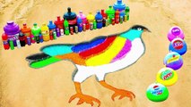 How to make Rainbow Pigeon with Orbeez, Balloons Fanta, Monster, Coca Cola vs Mentos & Popular Sodas