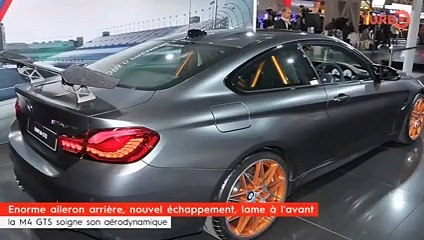 Salon Tokyo 2015 : la BMW M4 GTS en vidéo