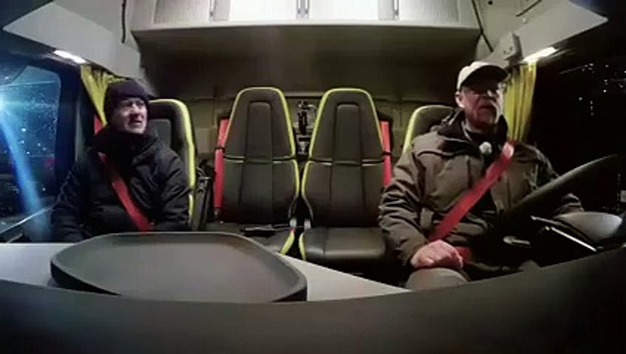 Un camion Volvo avec 750 tonnes de chargement