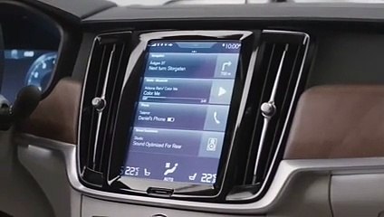 Vidéo : l'habitacle de la Volvo S90