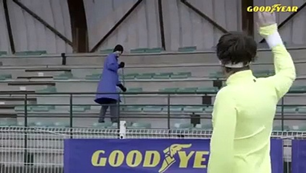 Le clip décalé du nouveau pneu Ultra Hautes Performances de Goodyear