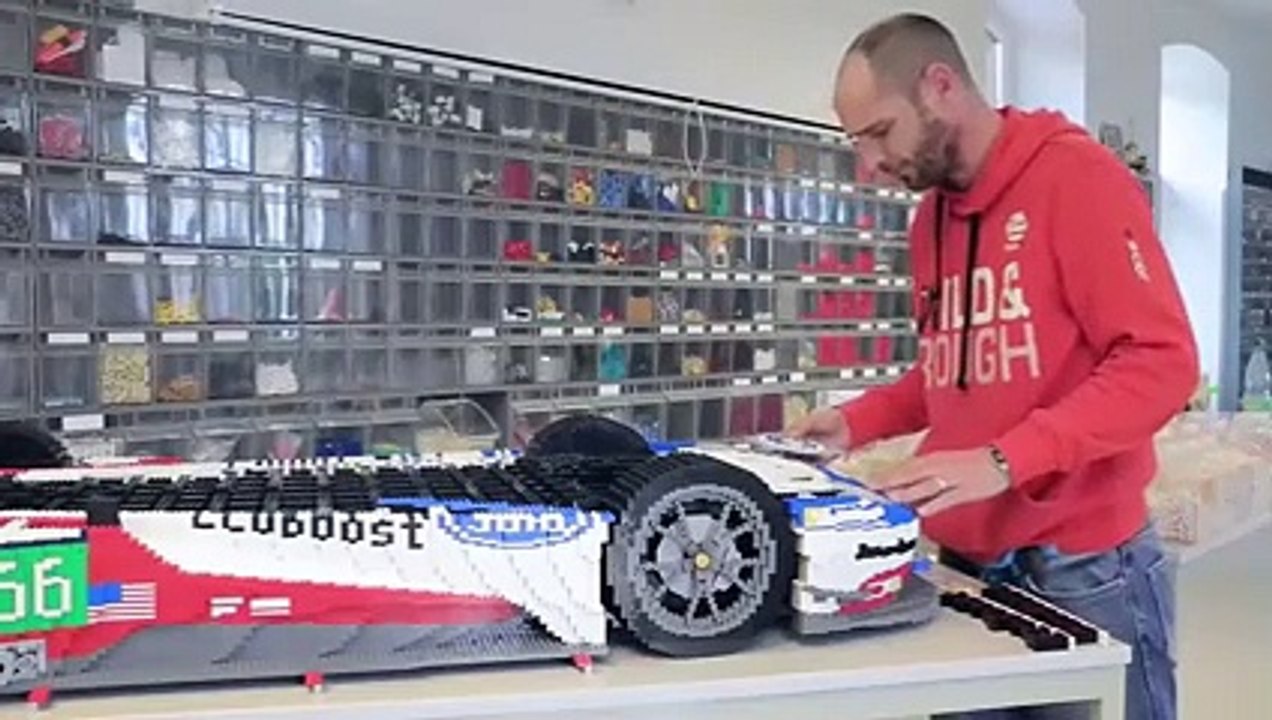 Une Ford GT avec 40.000 briques Lego pour les 24H du Mans