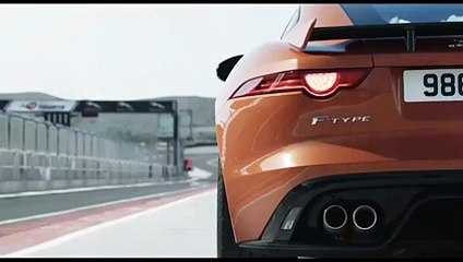 La Jaguar F-Type SVR se lâche sur circuit