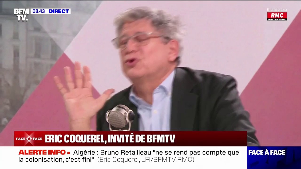 Guerre en Ukraine: "Avant le voyage à Washington (d'Emmanuel Macron), la France était un peu en dehors du jeu. Après le voyage, elle est aussi en dehors du jeu", assure Éric Coquerel (LFI)