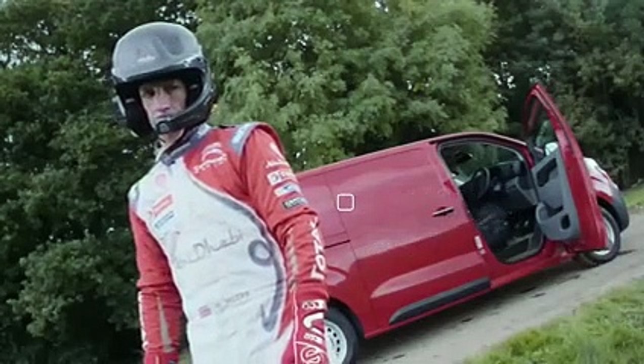 Le Citroën Dispatch testé par un pilote de rallye