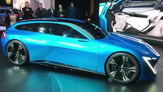 Peugeot Instinct Concept : découverte de ce concept sur le stand Peugeot