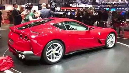 La Ferrari 812 Superfast présentée pour la première fois à Genève