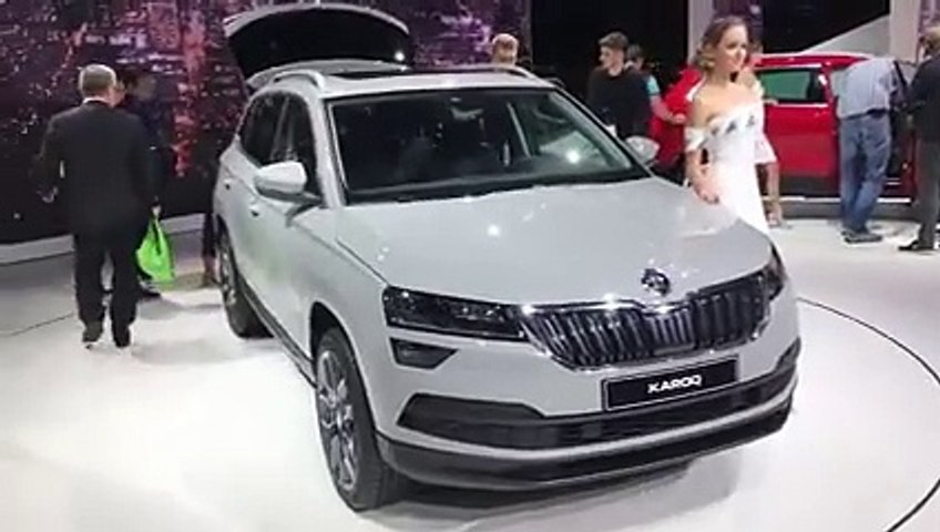 Francfort : présentation du Skoda Karoq