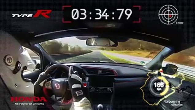 Honda Civic Type R : nouveau record sur le Nürburgring