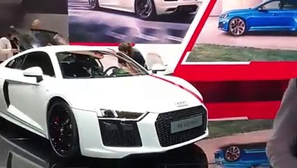 Salon de Francfort 2017 : présentation de l'Audi R8 V10 RWS