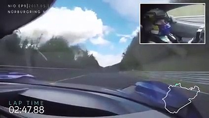 NIO EP9 : moins de 7 minutes pour cette voiture électrique sur le Nurburgring