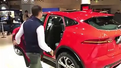 Présentation du Jaguar E-Pace à Francfort