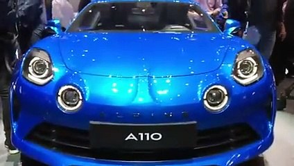 La nouvelle Alpine A110 dévoilée à Genève