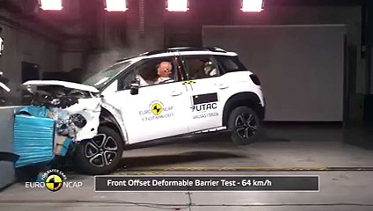 Citroën C3 Aircross - 5 étoiles au test Euro NCAP