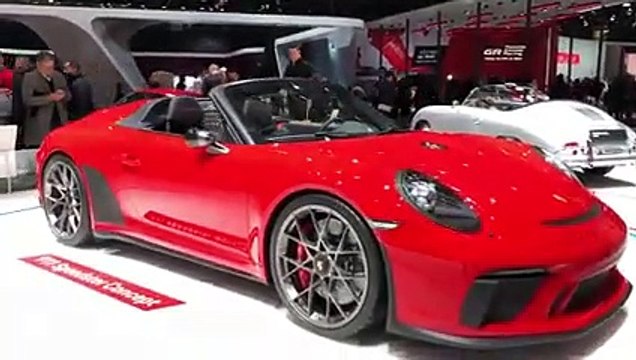 Mondial de l'Auto de Paris : présentation de la très jolie Porsche 911 Speedster Concept