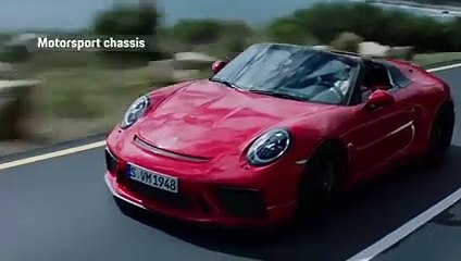 La nouvelle Porsche 911 Speedster en action
