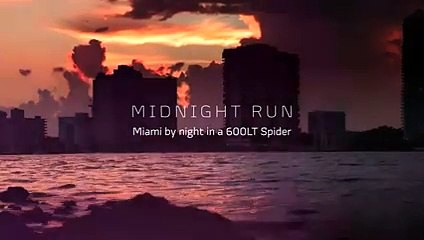 La McLaren 600LT Spider en balade dans les rues de Miami