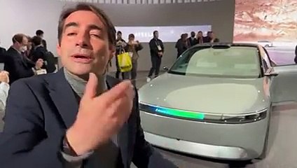VIDEO - Afeela, découverte du prototype en direct du CES 2023