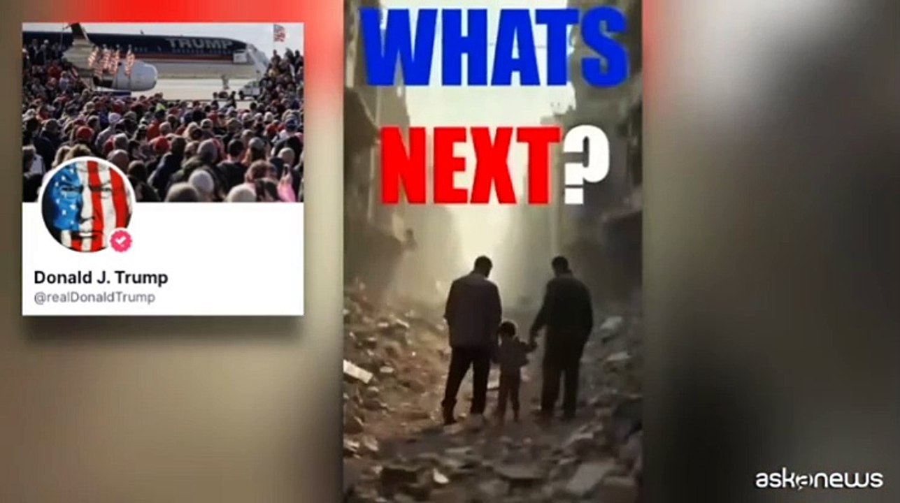 In un video AI la "riviera di Gaza" di Trump: soldi dal cielo e lusso