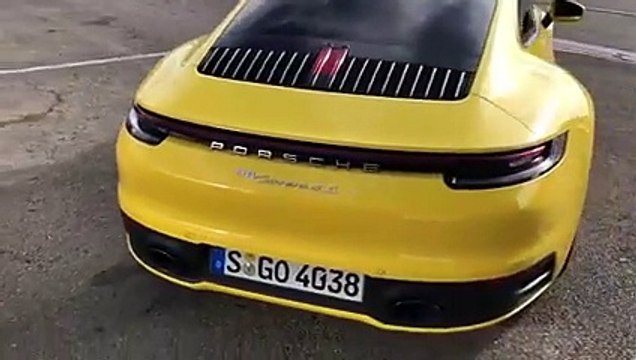 Présentation de la nouvelle Porsche 911 Carrera 4S