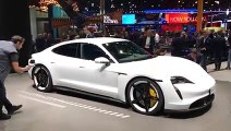 Salon de Francfort 2019 : présentation de la Porsche Taycan