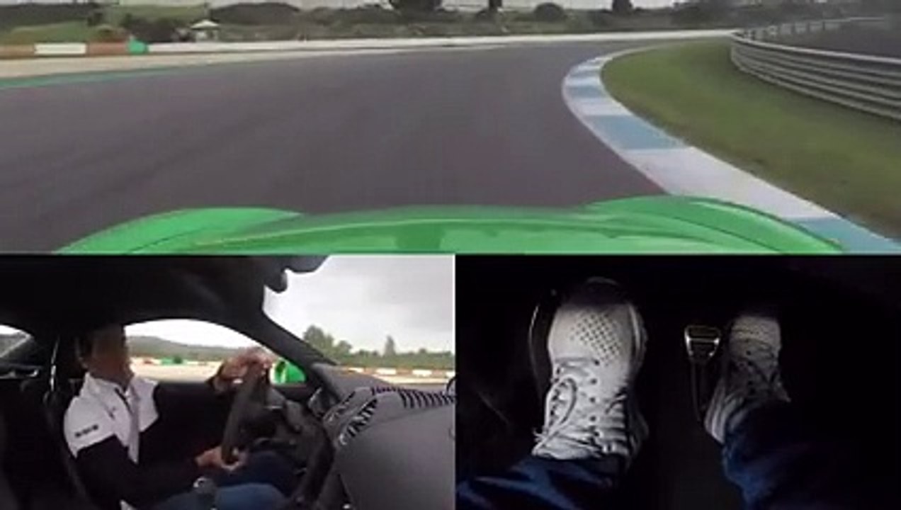 Mark Webber donne une leçon de talon-pointe en Porsche Cayman GTS 4.0