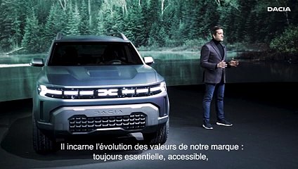 Dacia Bigster Concept - Interview de Alejandro Mesonero-Romanos, Designer