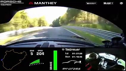 VIDEO - La Porsche 911 GT2 RS, nouvelle reine du Nürburgring