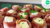 Mignonettes de porc farcies au salami et fromage