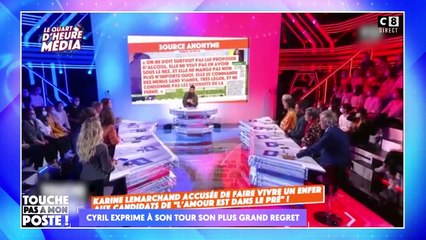 Extrait de TPMP le 25 février 2025 : Cyril Hanouna présente ses excuses à Karine Le Marchand