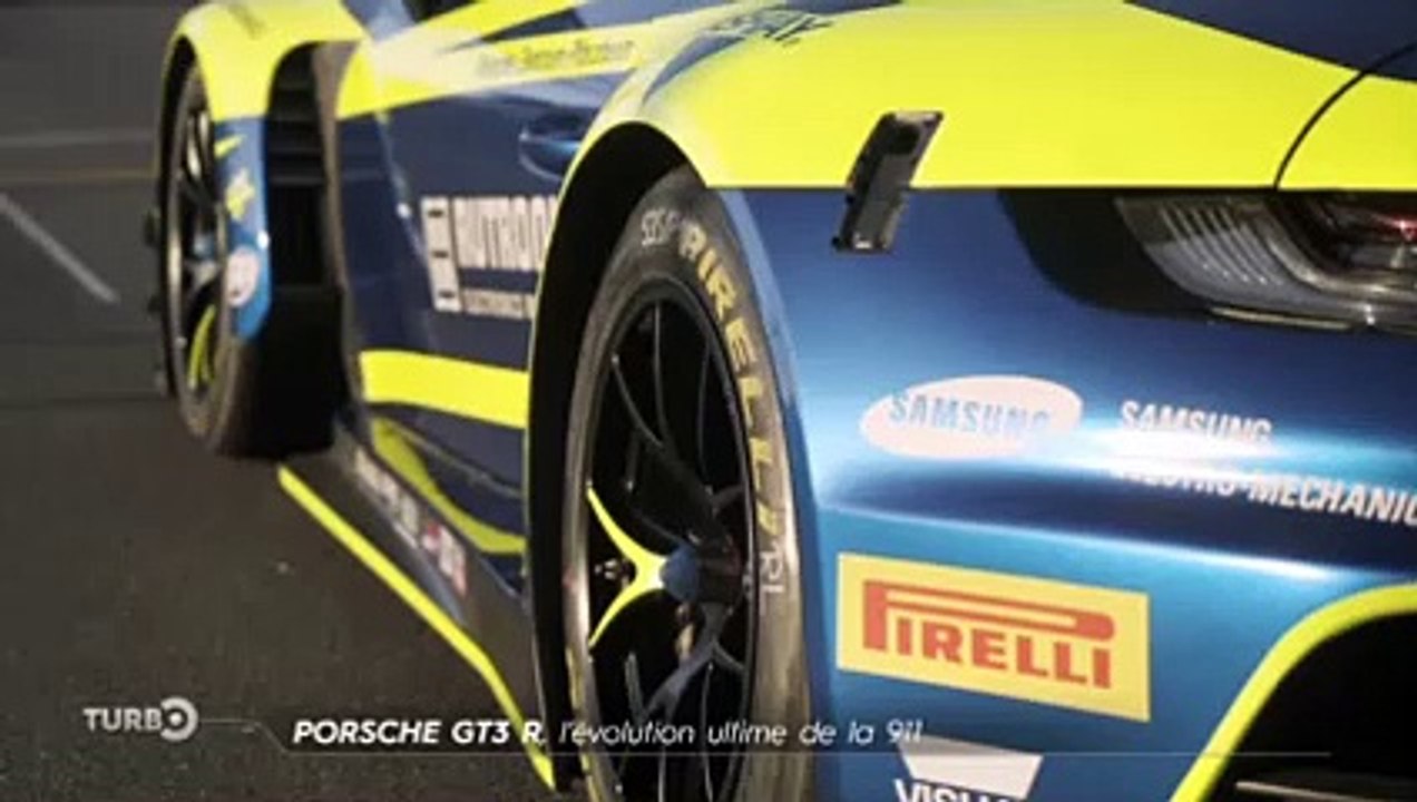 Extrait émission Turbo : Essai Porsche GT3 R : l'évolution ultime de la 911