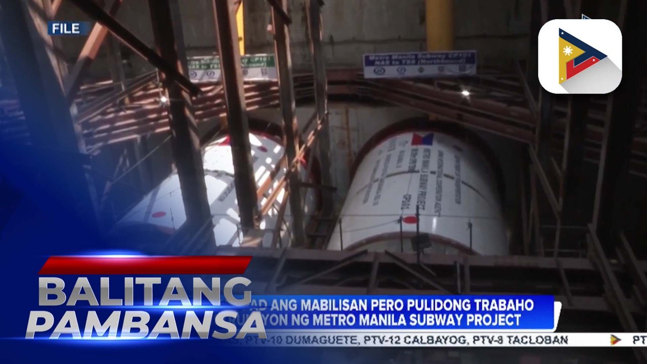 DOTr, ipatutupad ang mabilisan pero pulidong trabaho sa konstruksyon ng Metro Manila Subway Project; solusyon para mapabilis ang proyekto, tiniyak