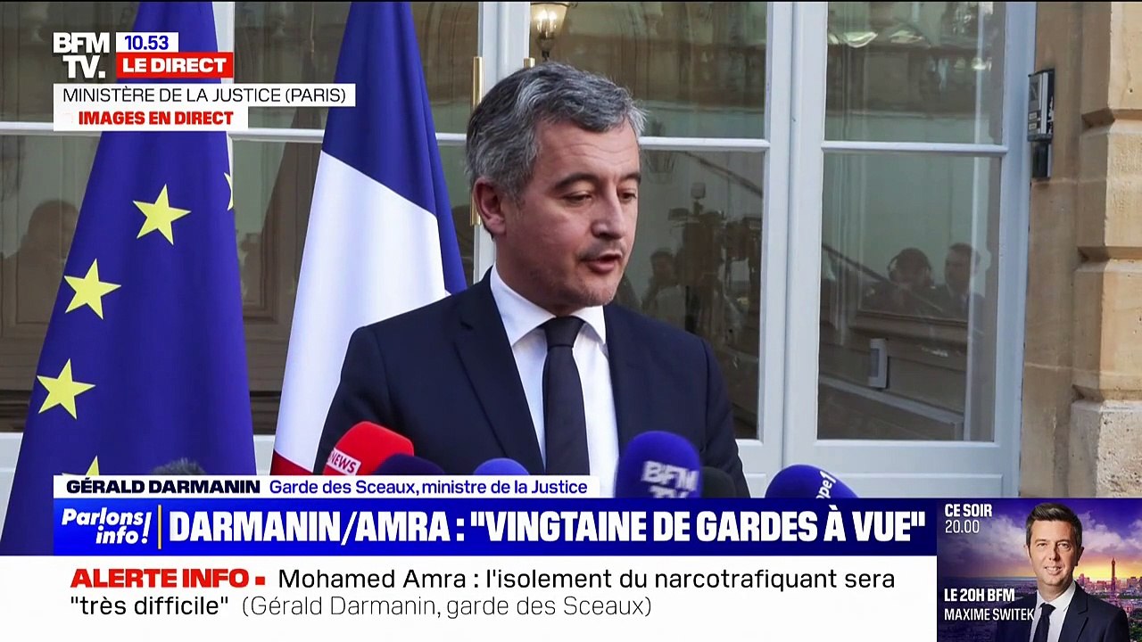 Évasion de Mohamed Amra: “Le drame d’Incarville a démontré que notre système carcéral ne fonctionnait pas”, affirme Gérald Darmanin
