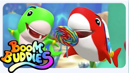 Boom Buddies Cinq Petits Requins + Plus Vidéos Apprentissage en Français
