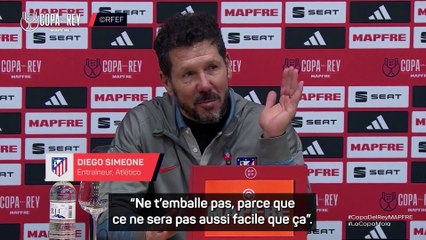Atlético - Simeone fait le plein d'émotions lors du match nul à Barcelone