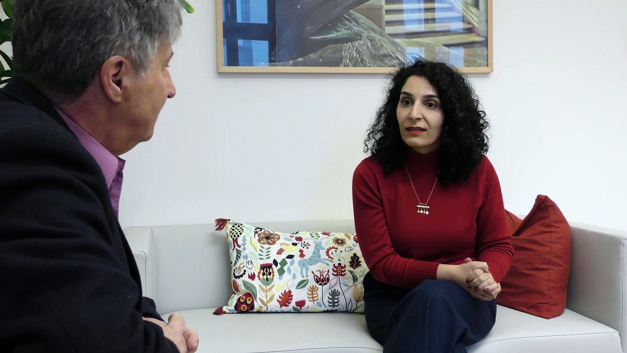 Neujahrsgespäche 2025 - Saya Ahmad Bezirksvorsteherin Wien-Alsergrund