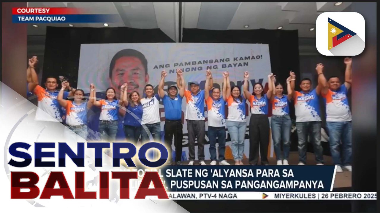 Ilang senatorial candidate ng Alyansa Para sa Bagong Pilipinas, inilatag ang kanilang mga isusulong para sa mga Pilipino