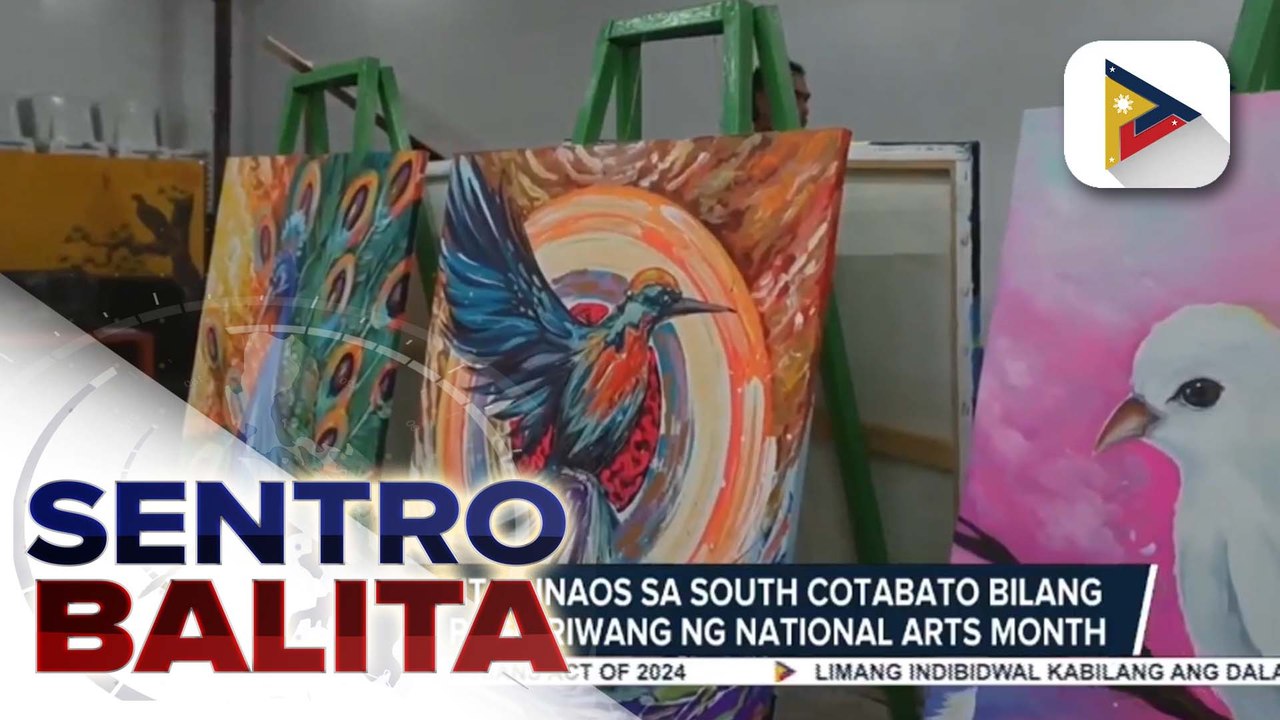 Mga alagad ng sining sa South Cotabato, binigyang pugay sa pagdiriwang ng National Arts Month; isang exhibit, idinaos