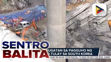 4 patay, 6 sugatan sa pagguho ng itinatayong tulay sa South Korea;