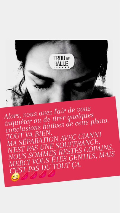 Lola Dewaere évoque sa rupture avec Gianni Giardinelli en story Instagram et fait une mise au point