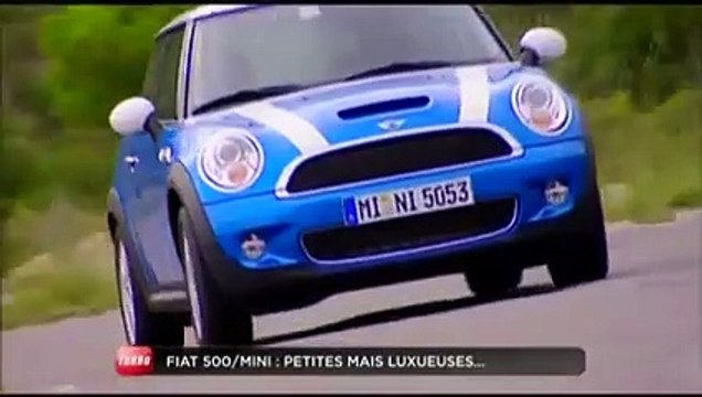 Comparatif Fiat 500 / Mini One (Emission Turbo du 06/12/2009)